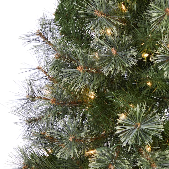5ft. Pre-Lit Cashmere Artificial Christmas Tree, Warm White Lights